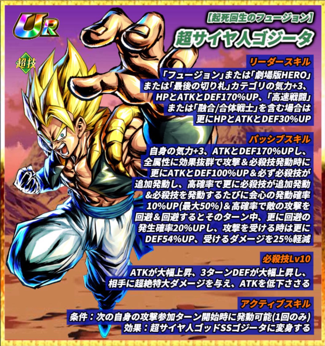 ドッカンバトル オリジナルポスターA 超サイヤ人ゴットSSゴジータ(非売品) ドッカンバトル オリジナルポスターA 超サイヤ人ゴットSSゴジータ