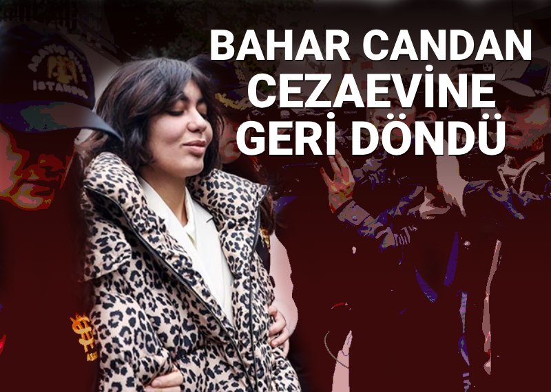 Bahar Candan cezaevine geri döndü ntv.com.tr/turkiye/bahar-… Foto: NTV