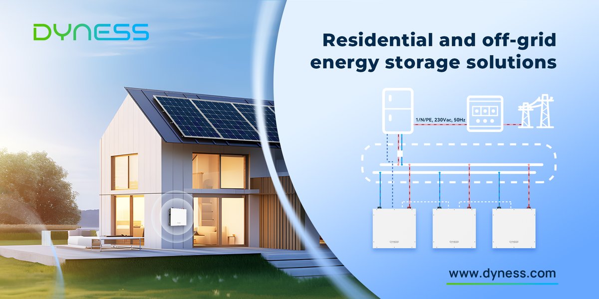 🌞In remote areas without stable electricity, break free from grid dependence with #Dyness Residential Energy Storage. ✅ Swift grid switching ✅ Optimal solar utilization ✅ Appliance protection #DynessPower #EnergyStorage #HybridSystem #Savings