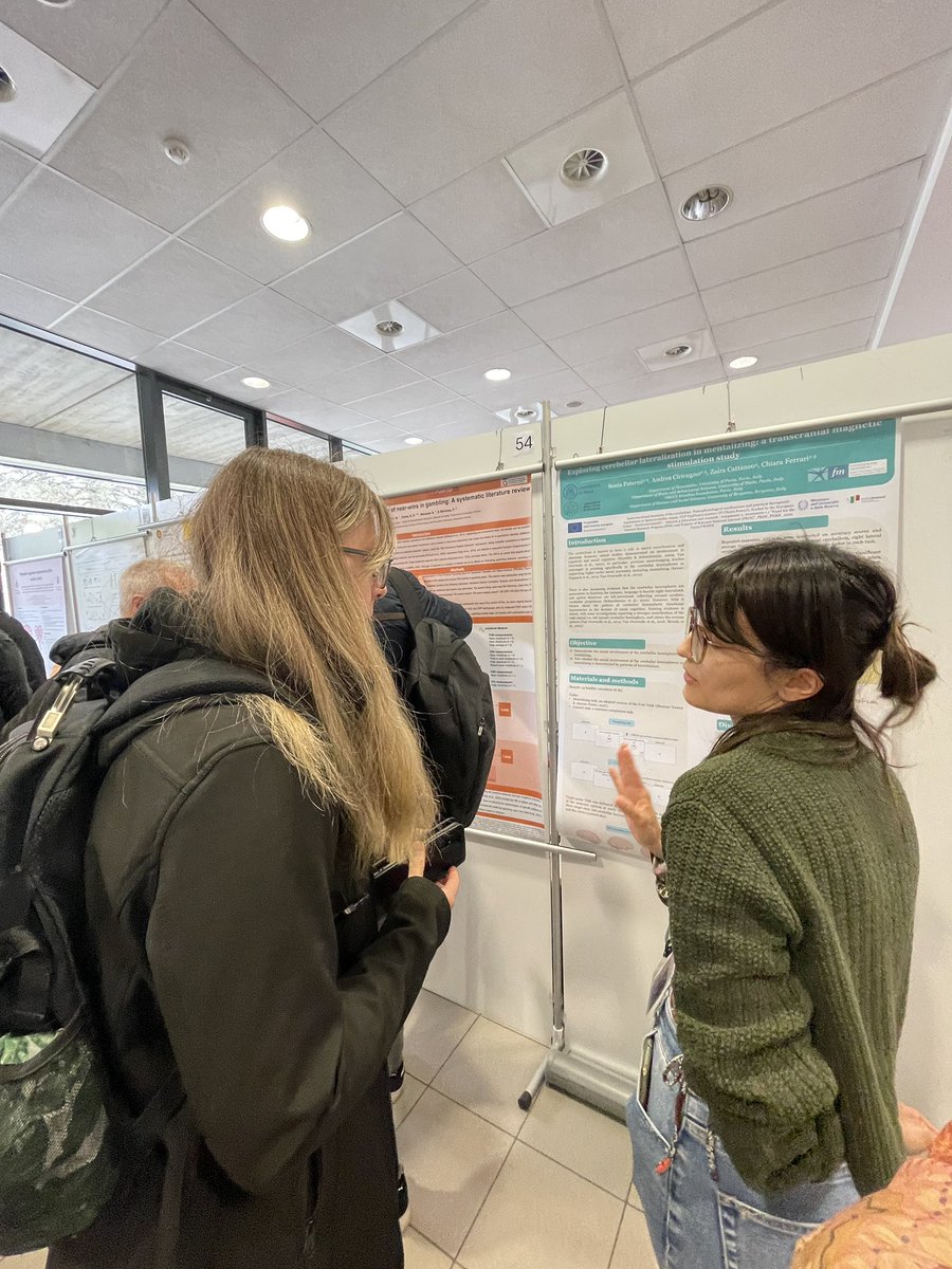 FlorkinAL's tweet image. The @unipv team had an amazing time at the @escan2024 in Ghent. So happy to be able to share our work on social cognition involving TMS or spontaneous perspective-taking, from the different labs @LabPsIunipv. See you all in two years in Rome, with new things to discuss and share.