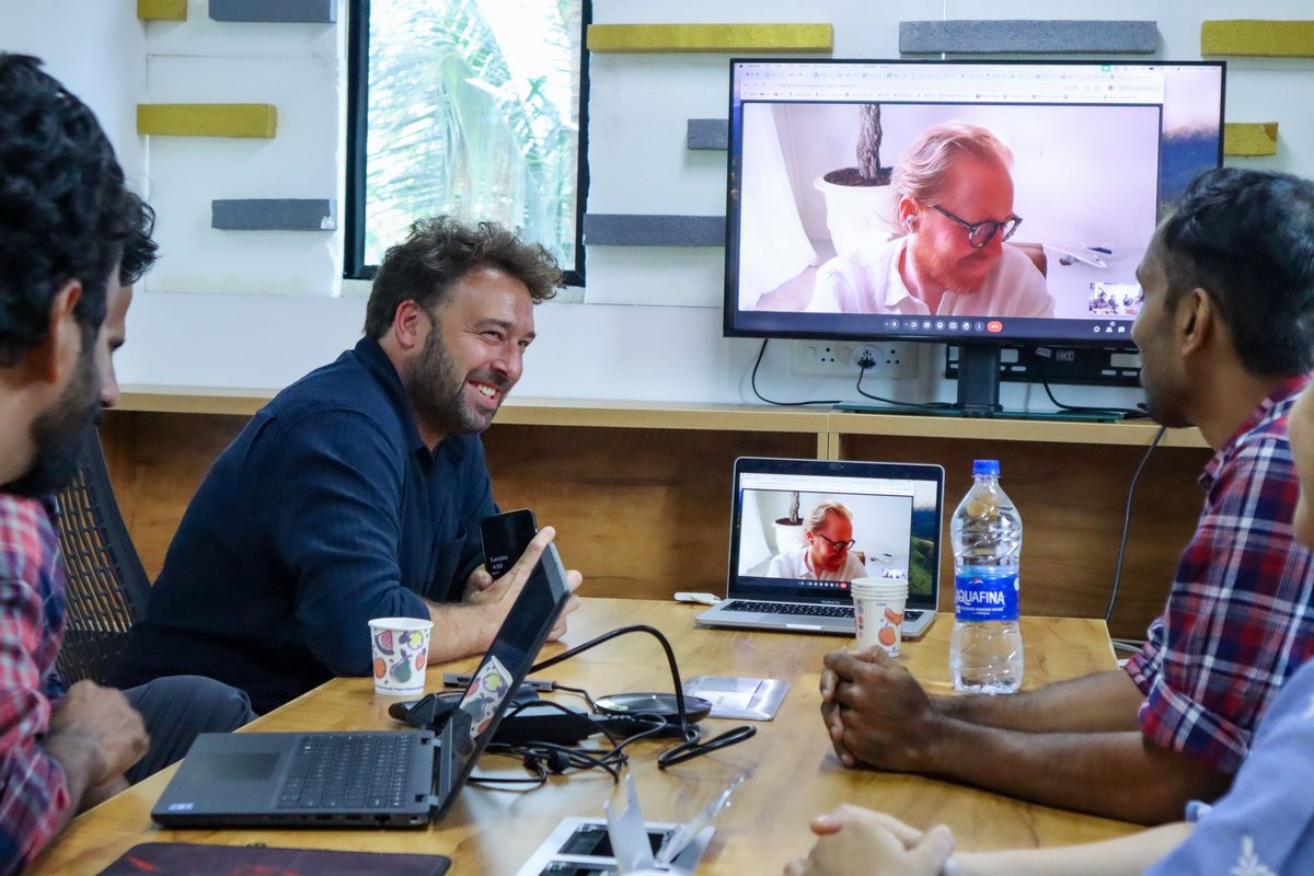 Bridge_Tweed's tweet image. Face-to-face with our favorite people: our clients!

Last week was a whirlwind of wonderful client visits. Catch a glimpse of our exciting interactions.
#clientinteraction #happyclients #teambonding #SoftwareDevelopmentTeam #trainingsession