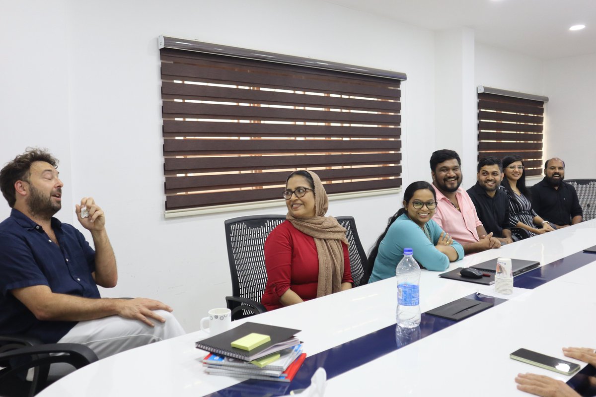 Bridge_Tweed's tweet image. Face-to-face with our favorite people: our clients!

Last week was a whirlwind of wonderful client visits. Catch a glimpse of our exciting interactions.
#clientinteraction #happyclients #teambonding #SoftwareDevelopmentTeam #trainingsession