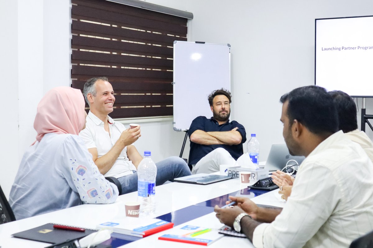 Bridge_Tweed's tweet image. Face-to-face with our favorite people: our clients!

Last week was a whirlwind of wonderful client visits. Catch a glimpse of our exciting interactions.
#clientinteraction #happyclients #teambonding #SoftwareDevelopmentTeam #trainingsession