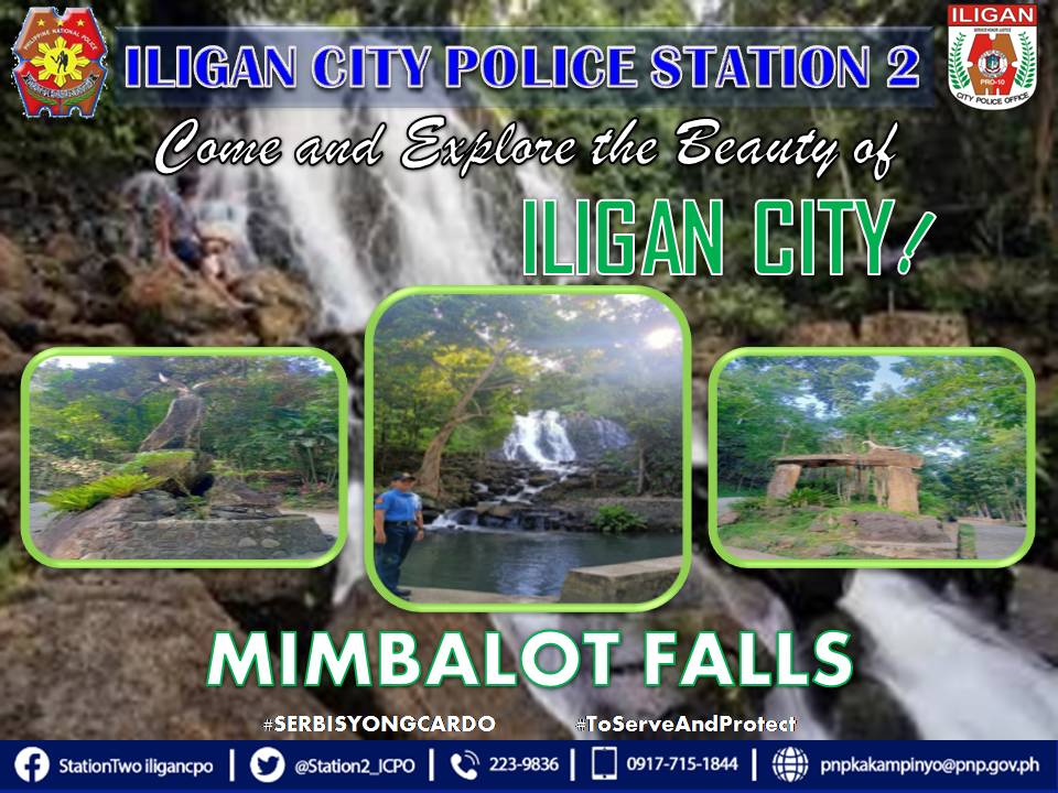 Come and Explore the Beauty of Mimbalot Falls located at Brgy Buru-un, Iligan City #ToServeandProtect #BagongPilipinass #serbisyongcardo #SerbisyongMayPuso