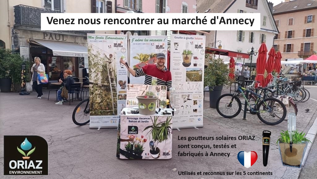 Venez nous voir au marché d'Annecy - Come visit us un Annecy at the street market.