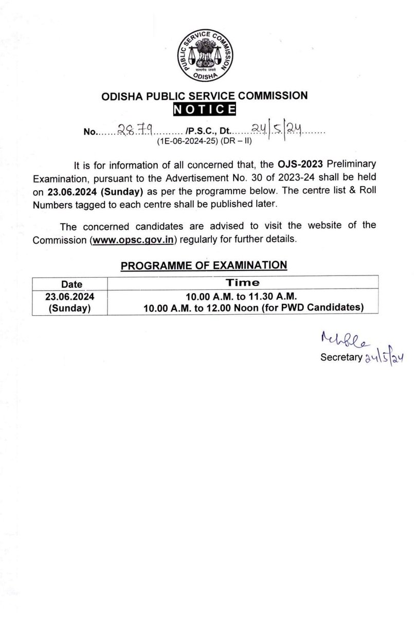 Monsterroxx's tweet photo. @abhayips86 Sir, it's a kind request to reschedule Ossc Cgl -23 due to date clashes with ojs pre... https://t.co/vXnu9jXX9m