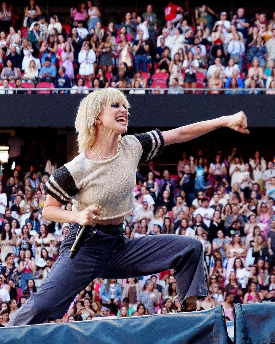 They’re <a href="/paramore/">paramore</a>! Lisbon, Portugal night one of the Eras Tour, captured by Christian Bertrand 📸 #LisbonTStheErasTour