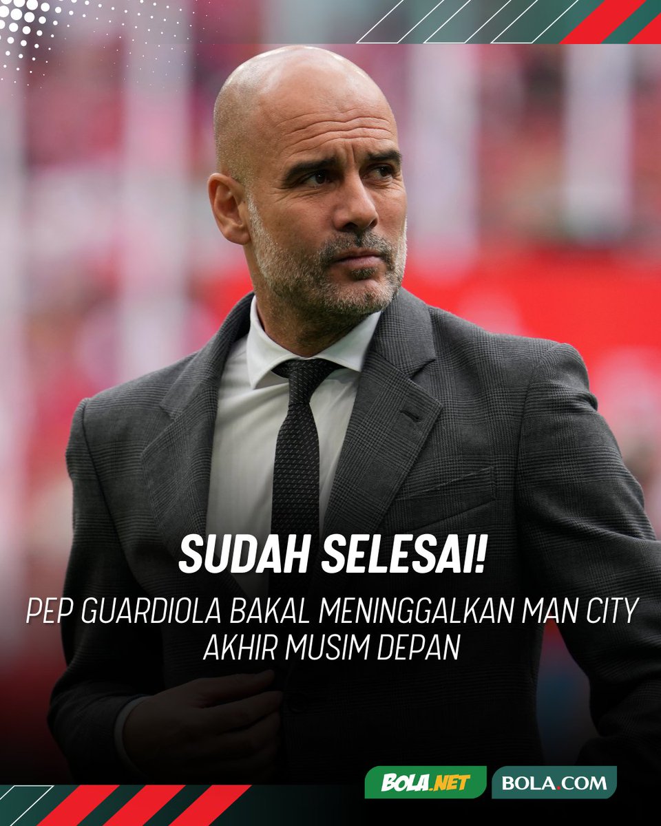 bolacomID's tweet photo. 😱

Pep Guardiola dikabarkan akan mengundurkan diri sebagai manajer Manchester City pada akhir musim depan. 

𝙅𝙤𝙞𝙣 𝙒𝘼 𝘾𝙝𝙖𝙣𝙣𝙚𝙡 𝘽𝙤𝙡𝙖.𝙘𝙤𝙢 → https://t.co/CnJBg7S3bP 𝙖𝙩𝙖𝙪 𝙠𝙡𝙞𝙠 𝙡𝙞𝙣𝙠 𝙙𝙞 𝙗𝙞𝙤 ☝🏼

#BolacomID #BLCBM #PepGuardiola #ManchesterCity https://t.co/K1yTnVcEME