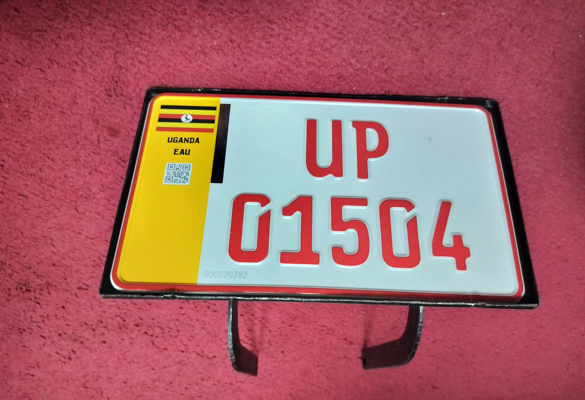 AgathaNamono's tweet photo. Starting July 1, 2024, new digital number plates will be fitted on motorcycles. The @itmsug began with @GovUganda vehicles, enhancing road safety, streamlining fines, and improving electronic policing. #RoadSafety #DigitalPlates @MoWT_Uganda https://t.co/N6gjwr3Ow6