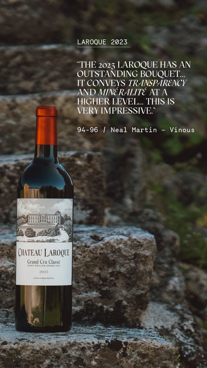Ch_Laroque's tweet photo. Château Laroque 2023 - Available Now https://t.co/IdDadjMceH