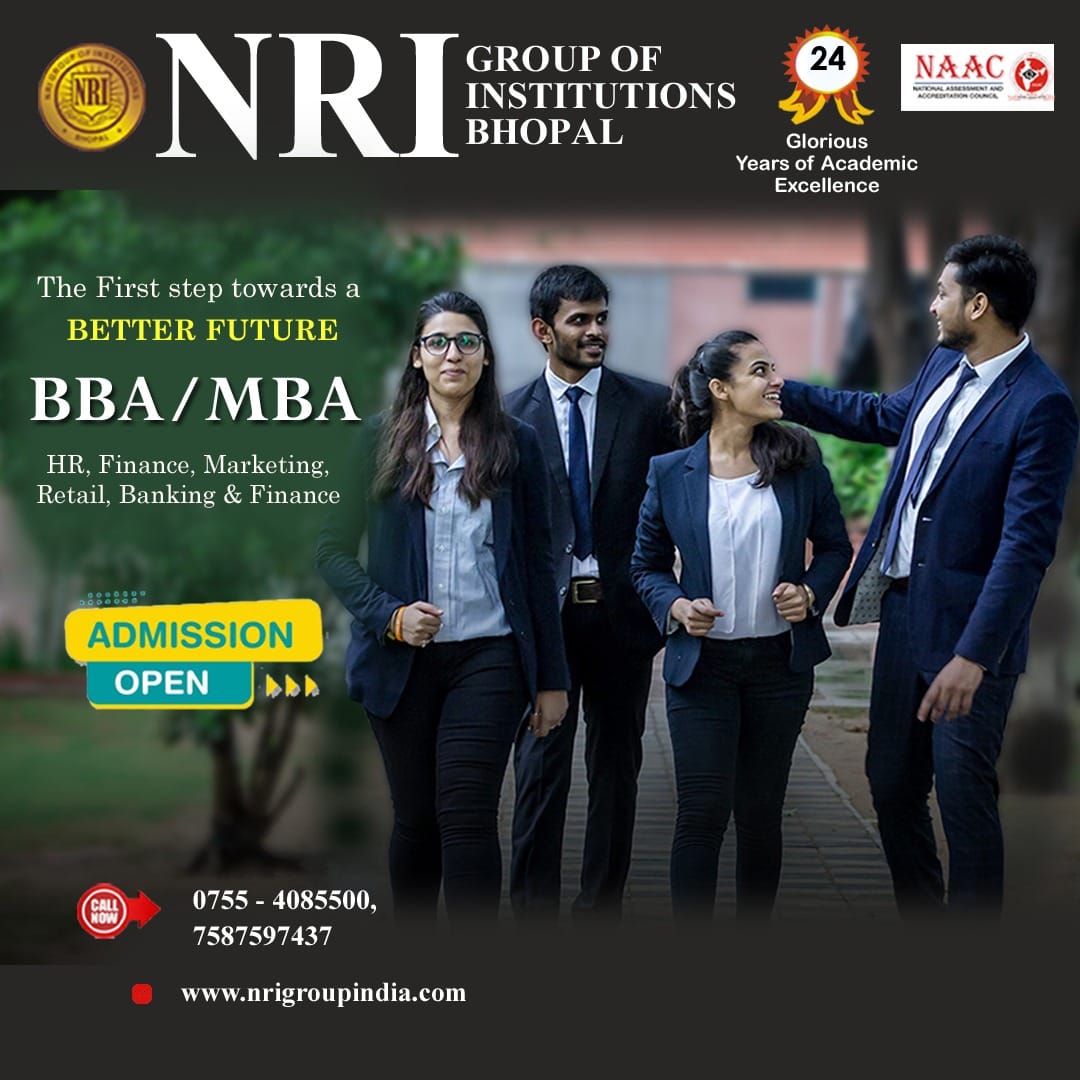 🎓🚀 Elevate Your Career with a BBA/MBA from NRI Group of Institutions, Bhopal! Admissions are Now Open! Secure Your Spot Today! 📲 Call Us at 0755-4085500, 7587597437 

#AdmissionsOpen #Admissions2024 #NRIAdmissions #Admissions #BusinessStudies #BusinessEducation #FutureLeaders