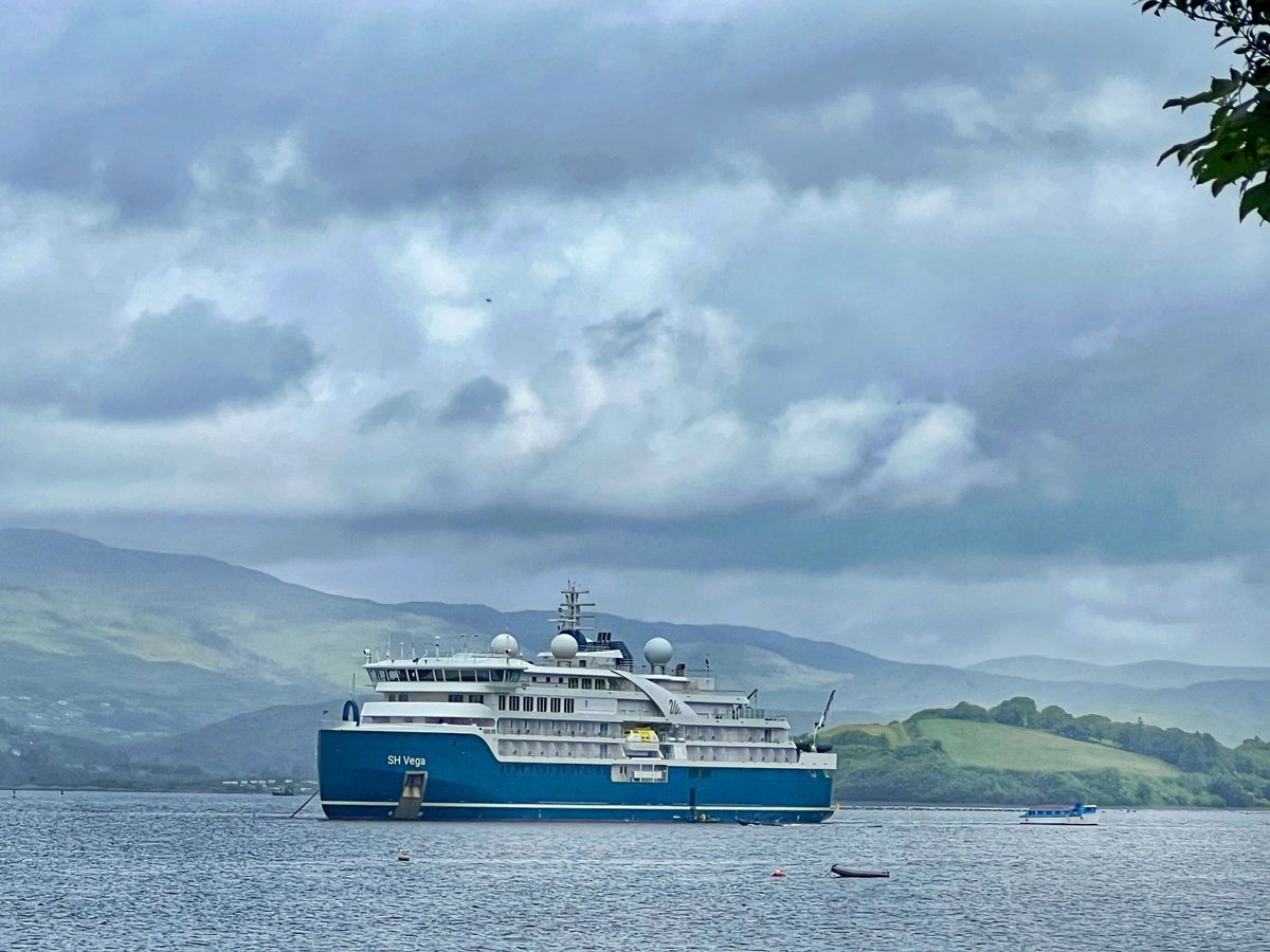 Welcome SH Vega to BAntry ⁦@pure_cork⁩ ⁦@PortofCork⁩ ⁦@Corkcoco⁩ ⁦@TourismIreland⁩ ⁦@Failte_Ireland⁩ ⁦@SouthernStarIRL⁩ ⁦@corkbeo⁩