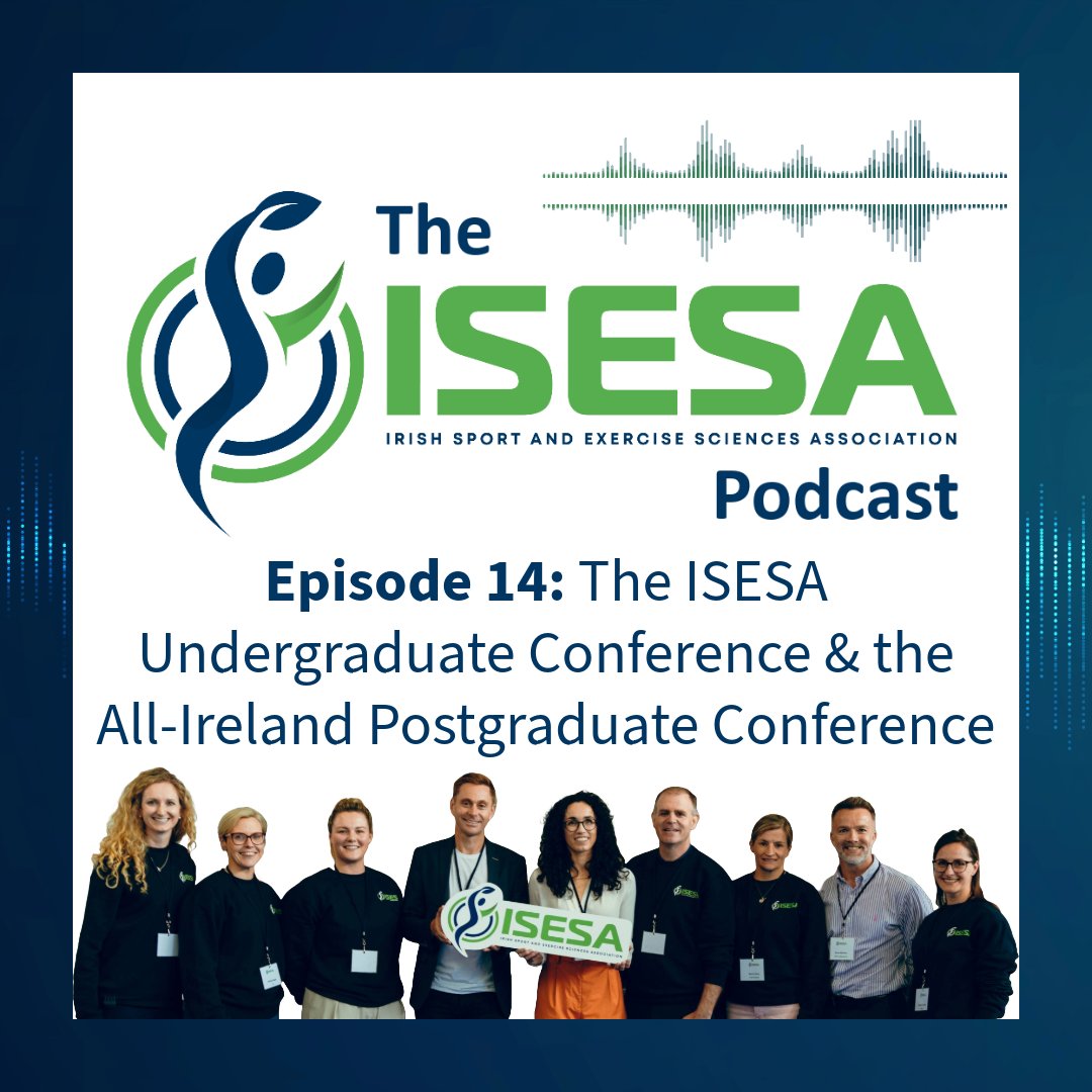 🎙️ New Podcast Episode! 🎙️ We hit the road for the 8th All Ireland Postgraduate Conference at ATU Galway and the inaugural ISESA Undergraduate Poster Presentation Day at UL! ✨ Plus, don’t miss our chat with Kieran O'Dowd from TUS Athlone & keynote speaker from the PG event! 🎤🤩