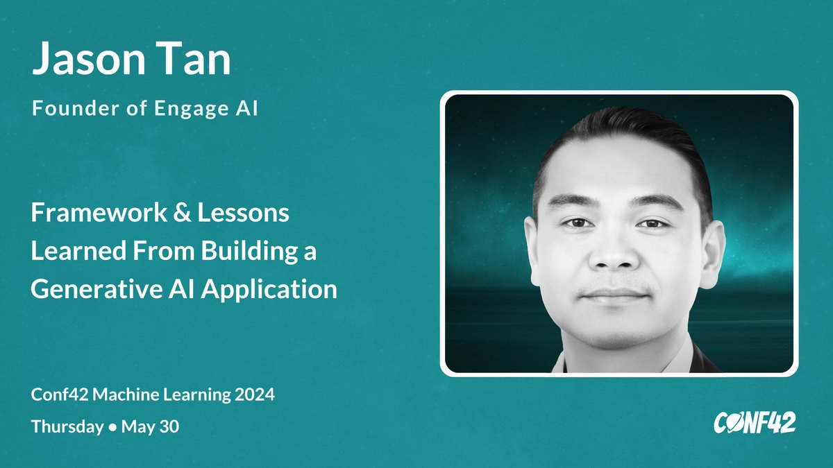 🌟Gain Insights at #Conf42 #MachineLearning!🌟 🔗Register now: conf42.com/Machine_Learni… Learn valuable frameworks and insights from real-world experiences in developing generative #AI applications. #GenerativeAI #AppDevelopment #Networking #DataScience #DeepLearning #Artificial