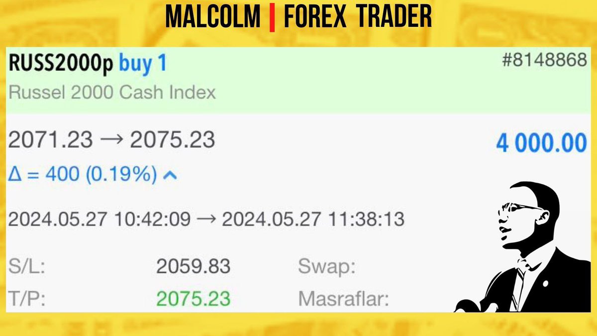 malcolmtrader's tweet photo. ♦️GÜNE VE HAFTAYA MALCOLM TARZI BAŞLAMAYAN VAR MI❓

♦️1 saatten kısa bir sürede, güzel bir kazanç sağlama elde ediyoruz💪

🚩KAZANÇ; 4.000 $ / 129.200 ₺💰

♦️İşlemlerimi değerlendiren kardeşlerime bereketli olsun🤲

https://t.co/30KWtxOI0B

#Ustaişi #forex #BITCOIN #bist100 https://t.co/Pv0APciVBY