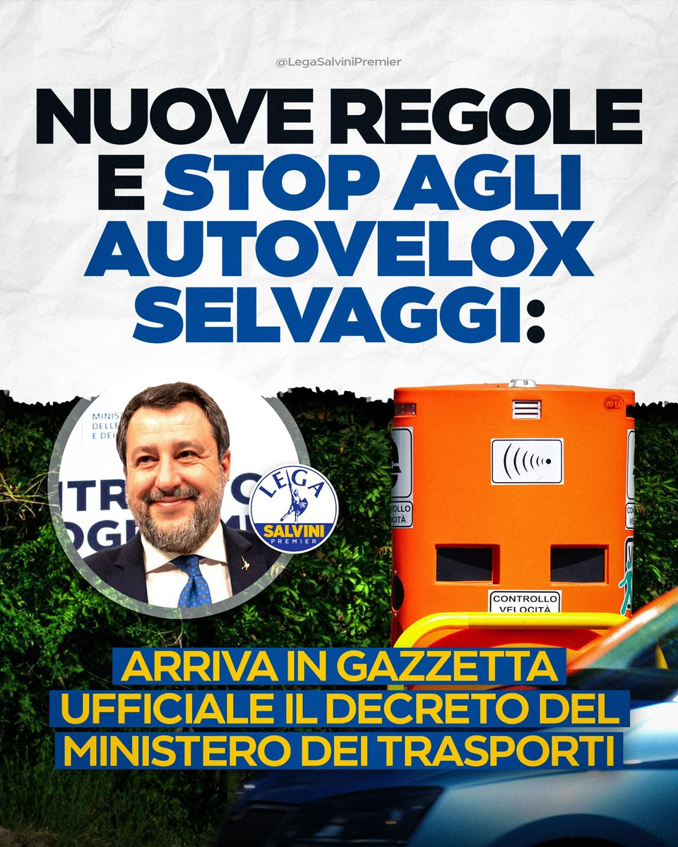 Matteo Salvini tweet media