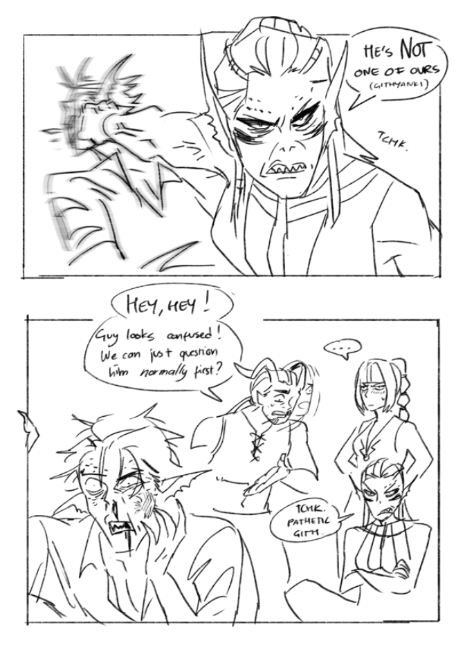 isekai'd but make it between ocs/fandoms #bg3 