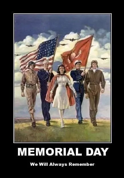 Good morning to all! We honor and remember this Memorial Day! 🇺🇸🇺🇸🇺🇸🇺🇸✝️🙏🏻