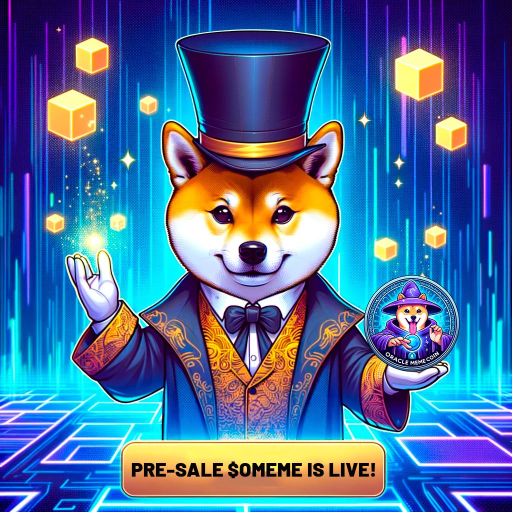 💥Attention OMEME Community! 💥 ORACLE MEME COIN PRE-SALE is LIVE! Buy now  on our official website: https://t.co/ahzlPdHEWD Do not miss this  opportunity! 🤑🚀 ⚠️ Official smart contract addresses $OMEME:  0x35ff883c0ae7c3e11eba0be222bf3d81a717f335 ...