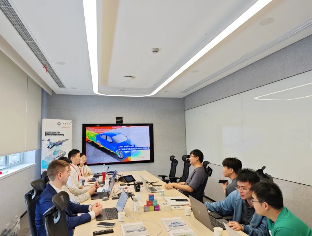 betacae's tweet photo. BETA CAE Systems China and Volkswagen (China) Technology Co., Ltd. reunited for the second session of the "2024 Technology Exchange Workshop".
Read more: https://t.co/RRyxEMKuHj 👈
#PhysicsOnScreen #BetaCae #EngineeringSimulation #Volkswagen #SimulationTechnology #Innovation https://t.co/Oinj7capta