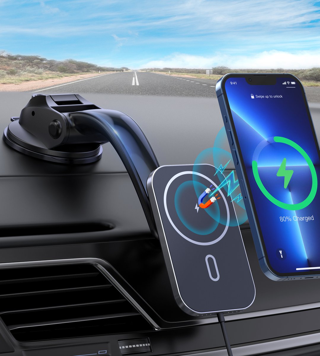 🚗 Drive Safely with Our Magnetic Car Mount Stand! 📱

🔧 Why Choose Our Car Mount Stand?

Hands-Free Convenience: 
Sleek and Compact: 
Enhanced Safety: 

🌟 Drive smarter and safer with our magnetic car mount stand! #CarAccessories #HandsFreeDriving #TechEssentials