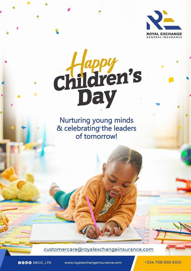 rexinsure's tweet photo. “Children are like buds in a garden and should be carefully and lovingly nurtured, as they are the future of the nation and the citizens of tomorrow.” – Jawaharlal Nehru
Happy Children's Day
#ChildrensDay #May27 #May2024 #Insurance #REGIC #RoyalExchangeInsurance #REGIC https://t.co/ZvnBnxW9Ot