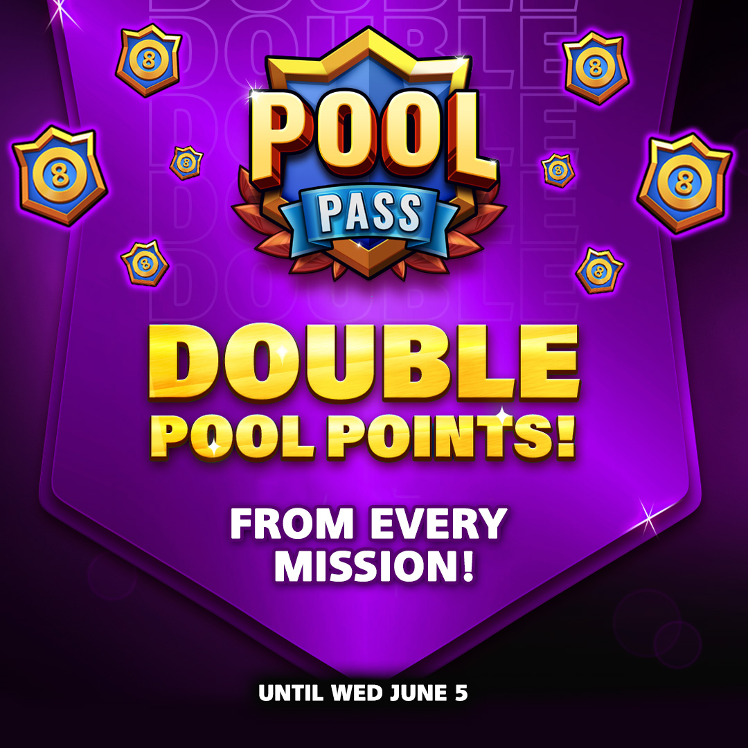 8ballpool's tweet image. DOUBLE #PoolPoints from every Mission! 🎁 ✨

Now’s the time to finish your #LegendaryBeasts #PoolPass &amp;amp; claim every mythical monster reward! 🐲

🗓️ Available until Wed June 5

#8BallPool