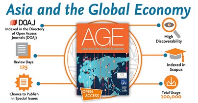 Submit now! AGE publishes rigorous #economic, #political science and #international relations research with clear policy implications for the Asian region and Asia's role in the global economy. spkl.io/6015444zh