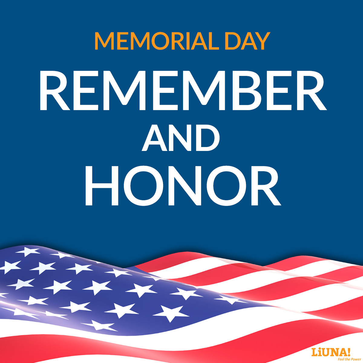 This #MemorialDay, we come together as one union to honor and remember the brave men and women who made the ultimate sacrifice for our country.