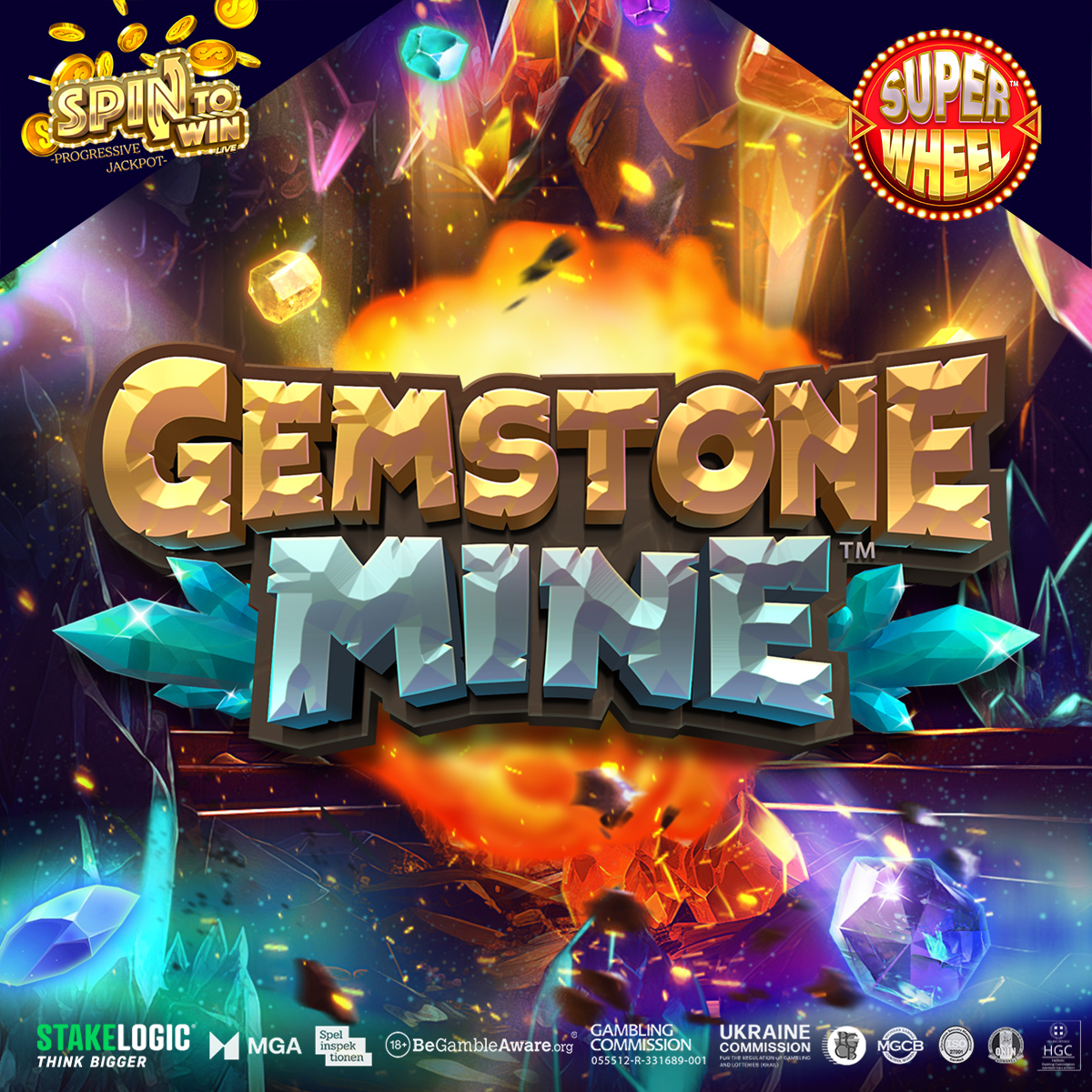 OUT NOW : GEMSTONE MINE ⛏️💎

Read More Here 👉 stakelogic.com/en/dig-deep-fo…

Spin The Reels for Free 👉stakelogic.com/en/slot/gemsto…

+18 | BeGambleAware.org

#Stakelogic #ThinkBigger #GemstoneMine #NewSlotRelease #Onlineslots #Partnership #iGaming #iGmaingNews