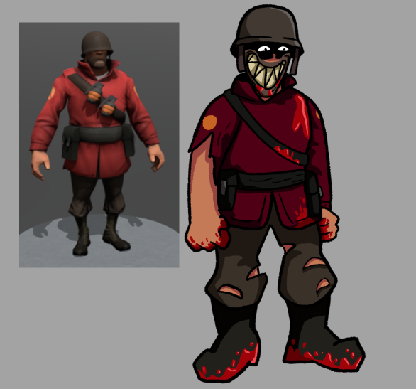 Sciesors's tweet photo. painis cupcake is back baby
this is painis cupcake 2024x my own version of the character

#art #teamfortress #exeoc https://t.co/ulKpnoShPo