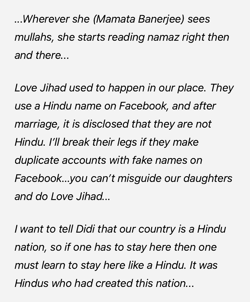 Biassed and scared Election Commission does not act upon openly communal lies by this Coward & Bully, Congress Defector & now Modi Genuflector — this Himanta Biswa Sarma, BJP CM of Assam. ⁦@SushmitaDevAITC⁩ ⁦@ripunbora⁩ ⁦@AITCofficial⁩