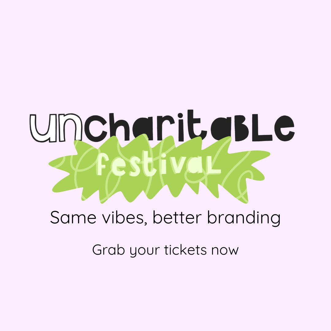 This year #BAMEOnline conference has transformed into #Uncharitable Festival! Uncharitable festival is a series of events exploring systemic oppression in the third sector. Grab your tickets now! eventbrite.com/cc/uncharitabl…..