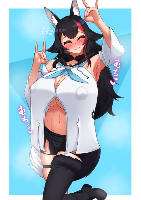 こ、こんこんきーつね❤️💦
(スタッフさん、サイズ間違えてるよ〜💦) 