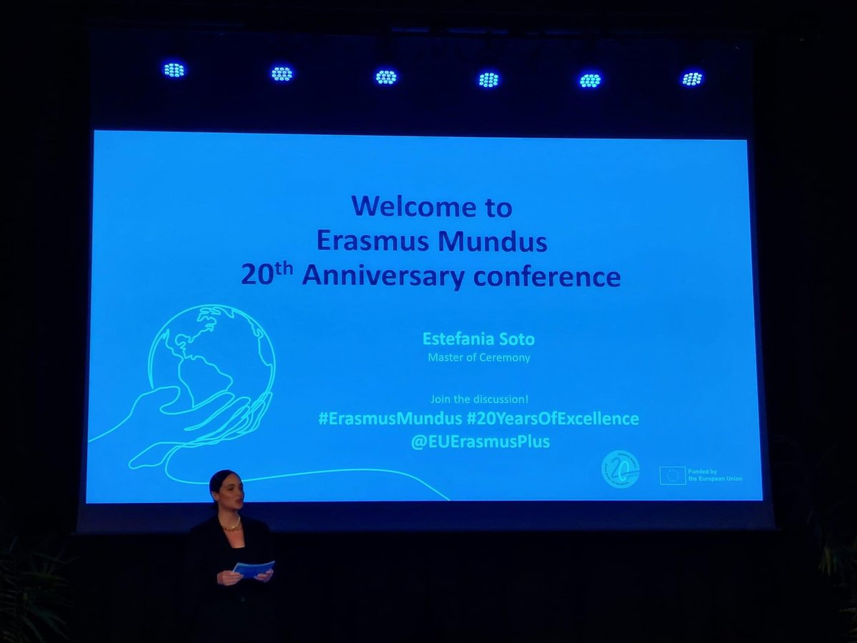 glodep_ids's tweet photo. Representing #GLODEP EMJMD on the 20th anniversary of #ErasmusMundus in Brussels - happy &amp; delighted that we’re part of this journey supporting the education in the area of intl development.
#20YearsOfExcellence #IDS #studyDevelopment @UPOlomouc @unipv @UCAuvergne @Erasmus_Mundus https://t.co/xuThPgcGYT