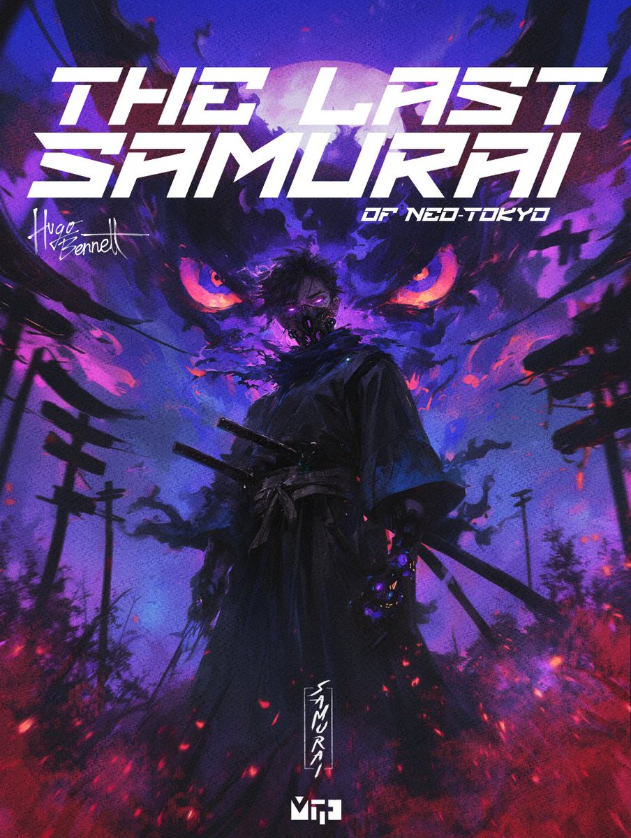 samurai_xdc's tweet image. We can now show you the cover of the first novel of the “Samurai: The Rise of a New Shogun” Universe. 

It will be called “The Last Samurai of Neo-Tokyo” and its author is Hugo Bennett, who is doing a great job and is progressing at a good pace. 

#WeAreXDC #XDC #BuiltInXDC