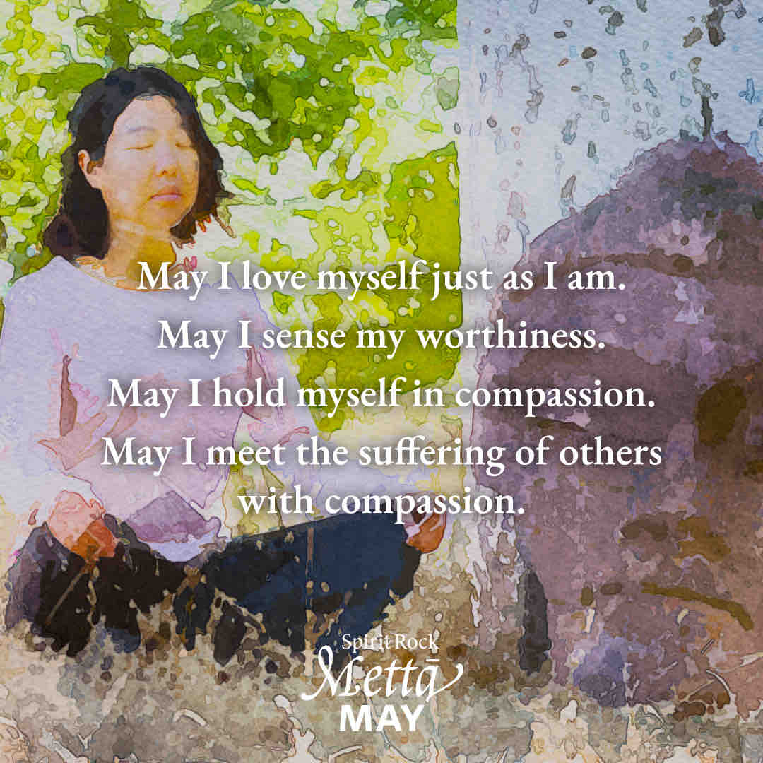 Sending some #mondaymetta your way today and every day.

Together we honor our deep interdependence. spiritrock.org/metta-may

#metta #mettamay #lovingkindness #compassion #mindfulness