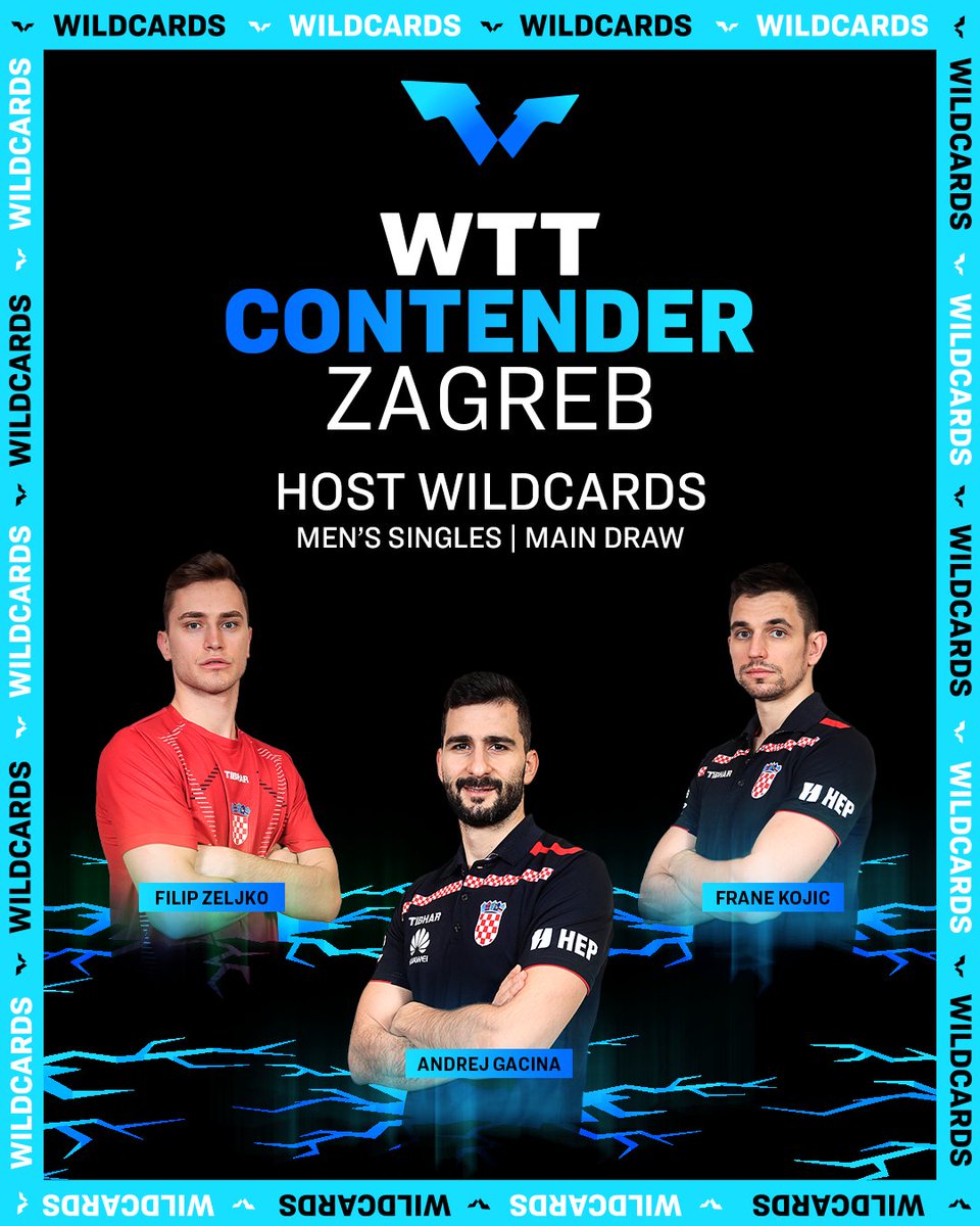 Here are the #TableTennis stars joining the fray at the upcoming #WTTZagreb as Wildcards and Nominations 🤩 

Read more at bit.ly/ZagrebPlayers 📖 

#WTTContender #TableTennis #PingPong