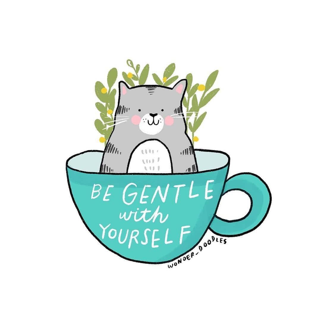 #ThursdayFeeling #SelfCare. Be gentle with yourself. Slow down. Go softly, one small step at a time. You are doing great! #YouGotThis #Relax