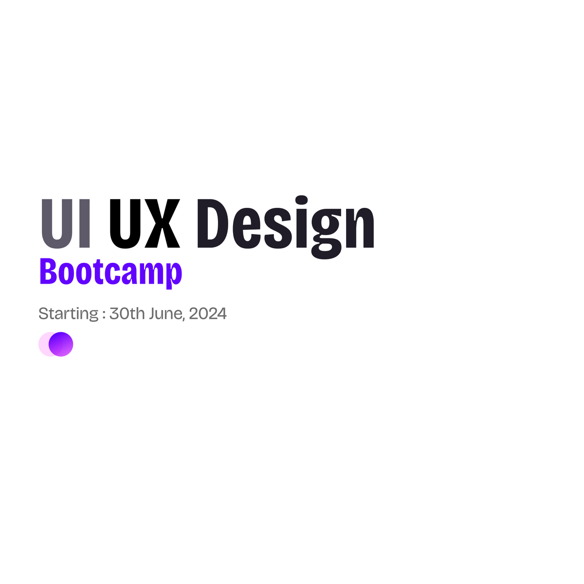 Join Our Next UI UX Design Bootcamp

Join other students from around the world to learn UI UX Design from the basics to the point where you can get a Job

Starting :30th June 2024
Who can Join :Beginners and Jr. Designers

Click here to register : devdesignhq.com/uiux.html
