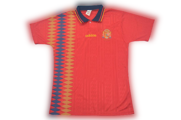 ReplicasSport's tweet photo. 🔊OUTLET ENTREGA EN 3 DÍAS🔊

⚽️FUTBOL RETRO⚽️

CAMISETA ESPAÑA 1994
TALLA: S

COMPRALA AQUÍ: https://t.co/hJhvXFrELy https://t.co/3hD2nAujHw