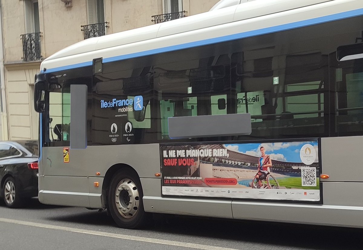 Voir un bus RATP avec la citation 'il ne manque rien, sauf vous' pour les paralympiques... Quand tu sais que bien 70% du réseau RATP n'est pas adapté PMR et manque cruellement d'accessibilité... c'est la campagne de pub la plus scandaleuse que j'ai vue cette saison.