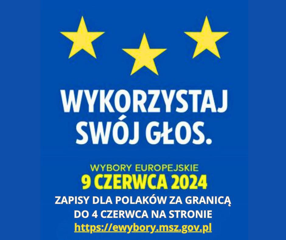 Uwaga Polonio! Polacy na całym świecie mogą głosować w wyborach do @Europarl_PL Nie tylko w krajach należących do EU! Rejestracja do 4 czerwca na ewybory.msz.gov.pl/m/Registration…