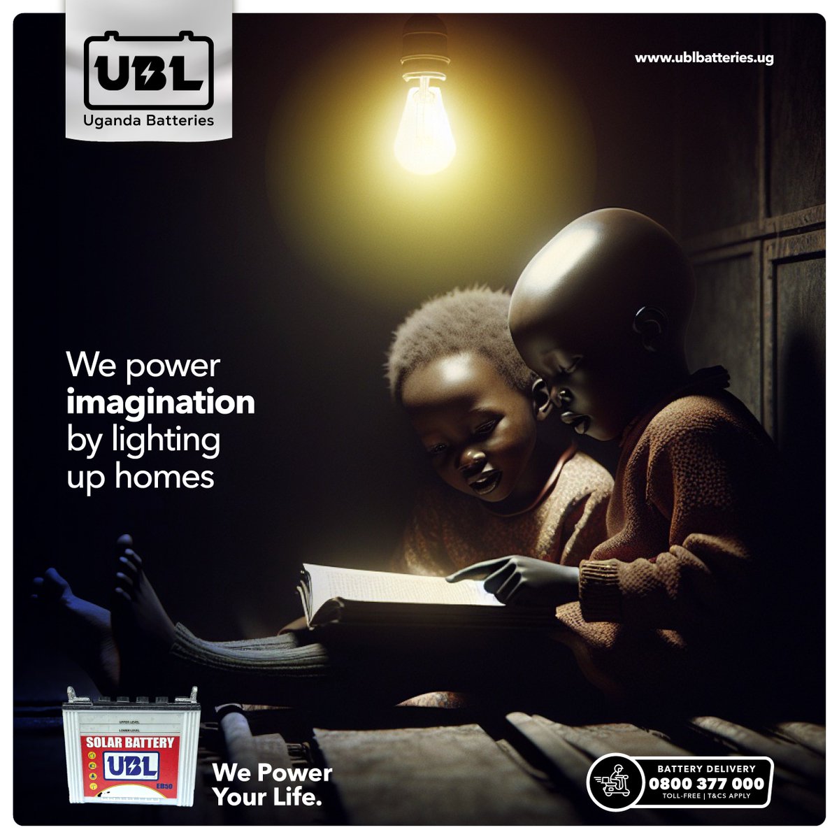 We power homesteads,to spark imagination and bright futures. Take the first step & reach out to us to make your home a suitable ground for creativity. #UgandaBatteries #WepowerYourLife