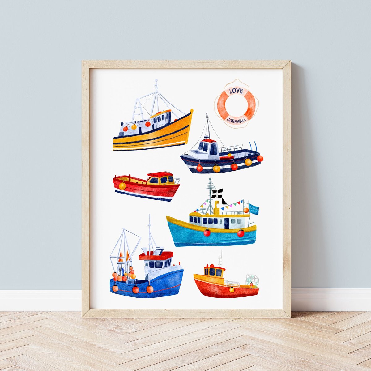 New to my Etsy shop is my Cornish Fishing Boats Illustrated Art Print click the link to purchase 

sarahwillustration.etsy.com/listing/172189…

#artprintsforsale #penzanceartist #cornwall