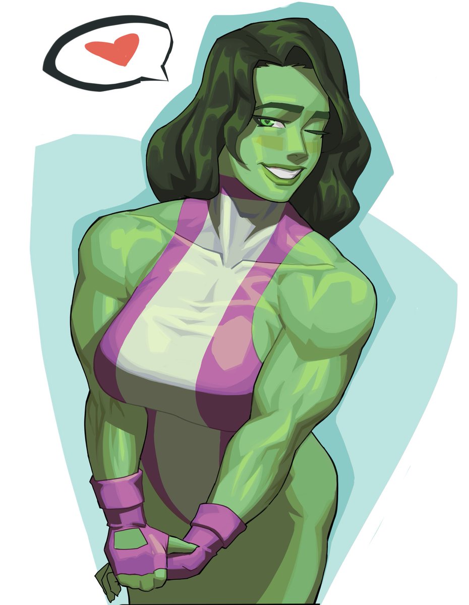 A strong girl is what everyone needs #Shehulk