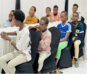 Youth and children from Kismayo's IDP community are gaining vital soft skills, interpersonal, management, and business training with ANPPCANSOM! Empowering the next generation! #SkillsTraining #Kismayo #YouthEmpowerment