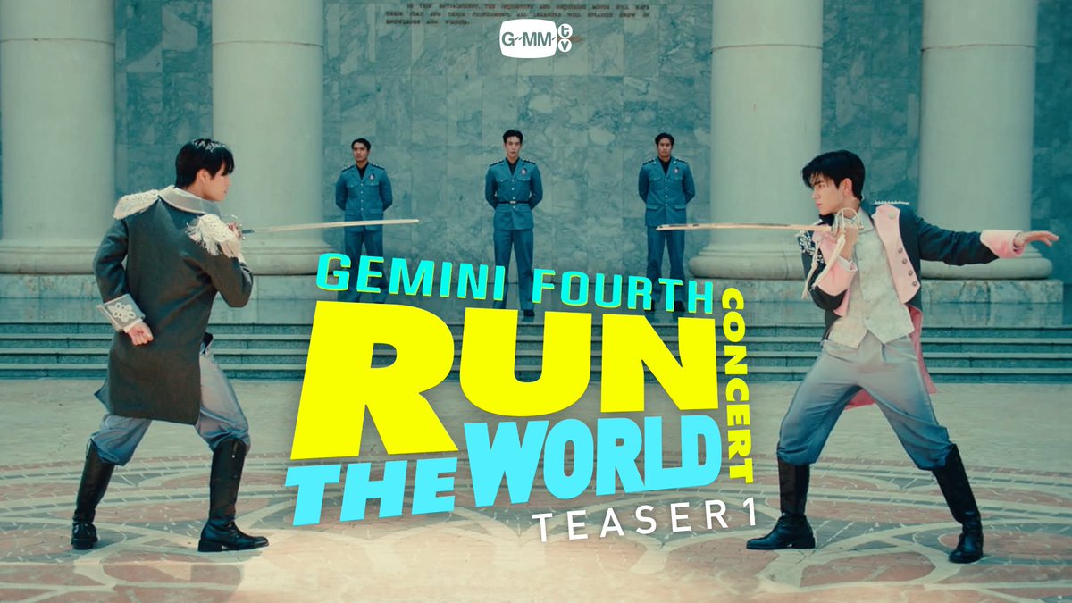 ミュージック GeminiFourth RUN THE WORLD CONCERT DVD GEMINI FOURTH RUN THE WORLD コンサート / DVD BOX セット - タイBL