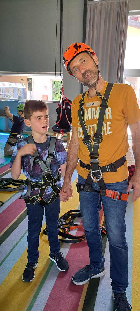 yrys_1977's tweet photo. Ieri mattina, arrampicata su parete verticale...Bubino superstar!
#dynamocamp #autismononverbale https://t.co/wM9dCLfpli