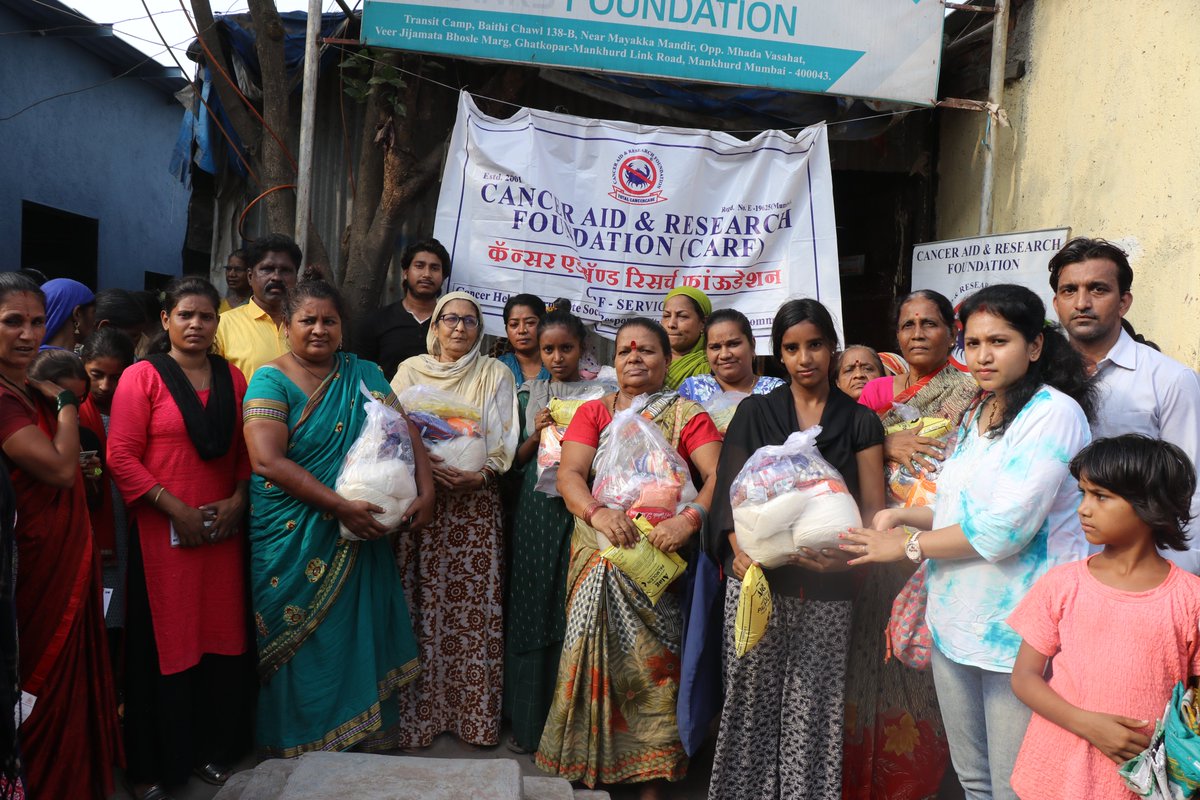 The Cancer Aid & Research Foundation (CARF) successfully organized a Hunger Eradication Programme on the 25th of May, 2024. The event took place at the Thanks Foundation, located at Ghatkopar-Mankhurd Link Road, Ekta Nagar, Mankhurd (W), Mumbai.
#Canceraid #HungerEradication